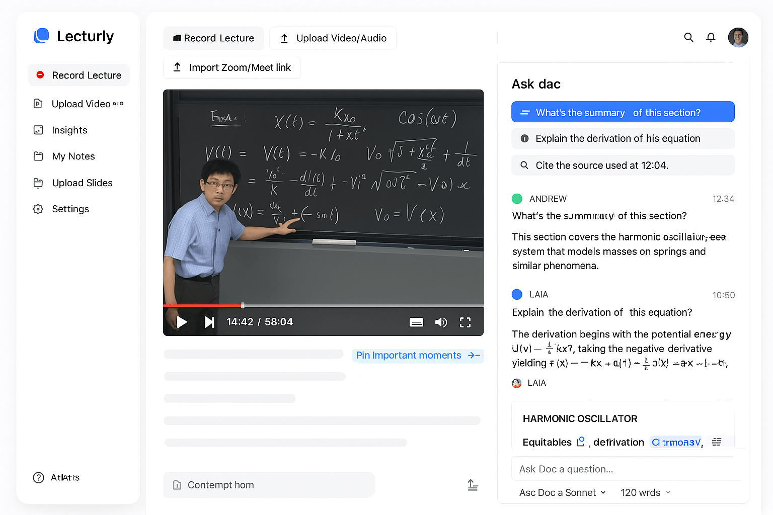 AI note taker